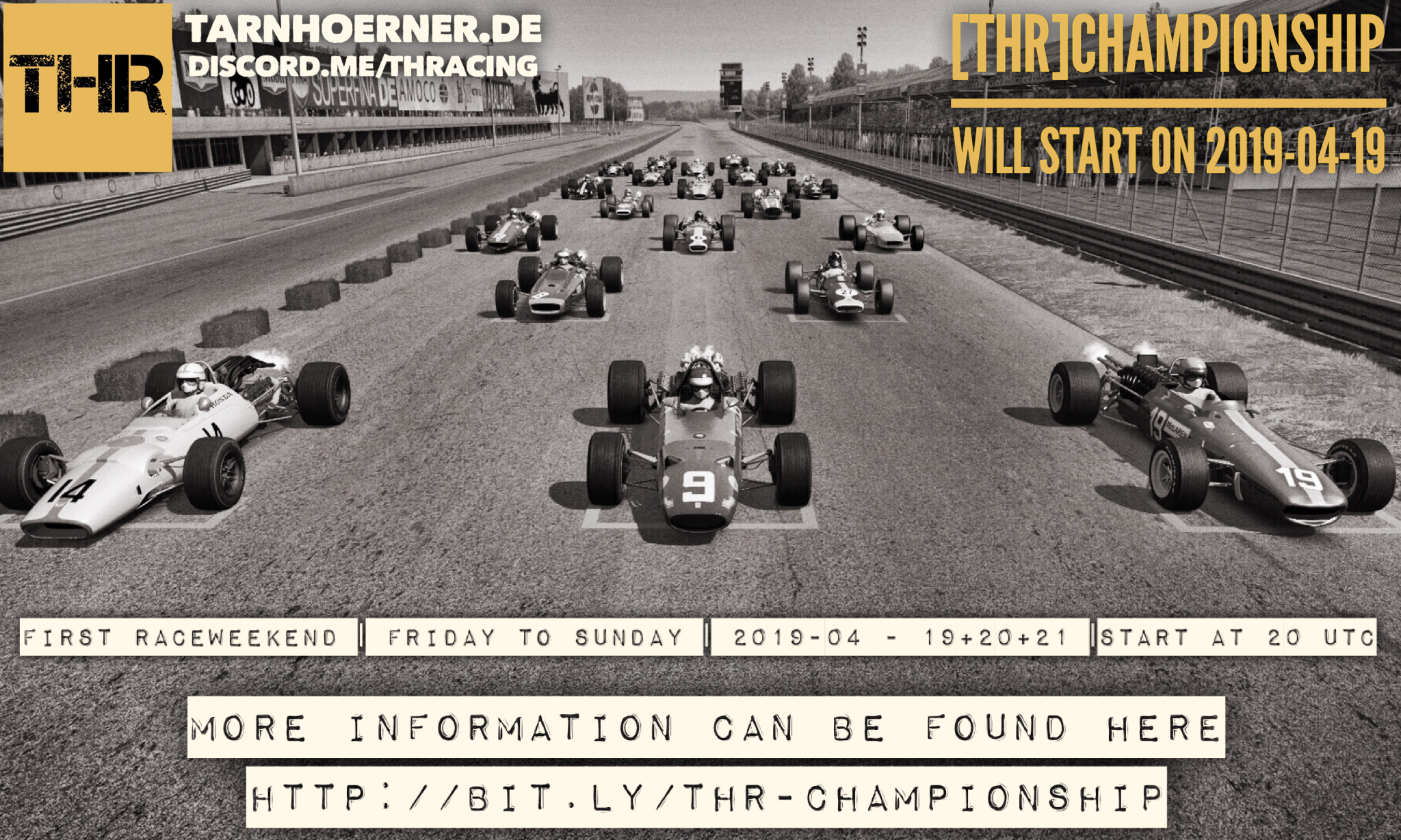 GPL Championship 1 Raceposter