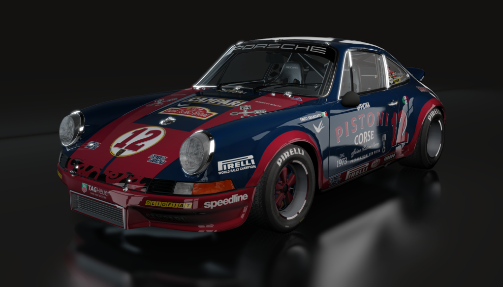GTR70 Porsche 911 RSR '73 · Pistoni_12