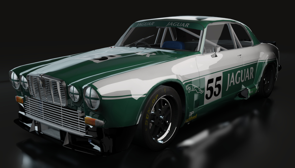 GTR70 Jaguar Broadspeed XJ12C · british_green55_4k