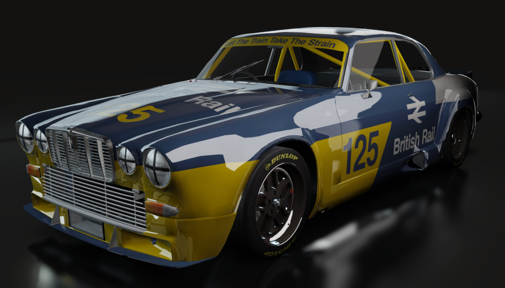 GTR70 Jaguar Broadspeed XJ12C · britishrail