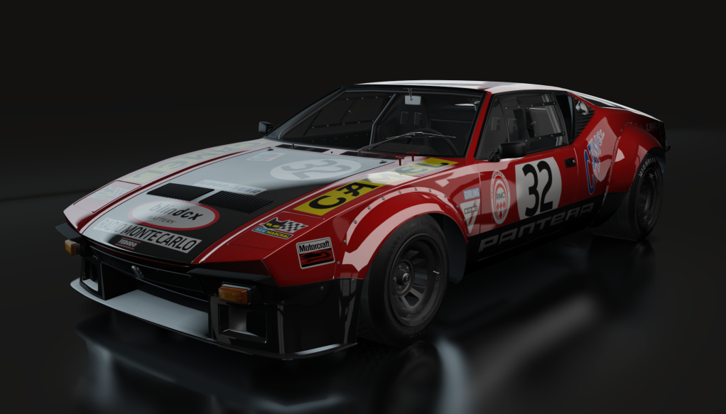 GTR70 Detomaso Pantera Gr4 · 32_red