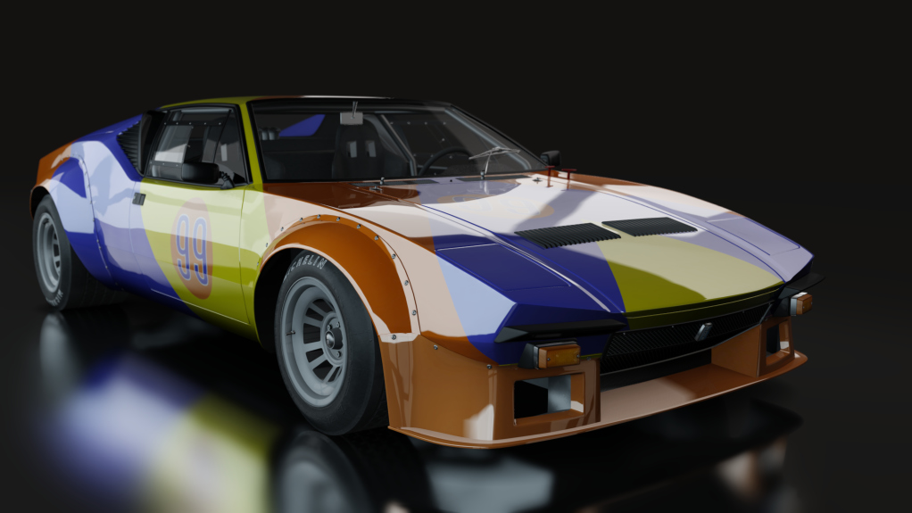 GTR70 Detomaso Pantera Gr4 · 99_orange