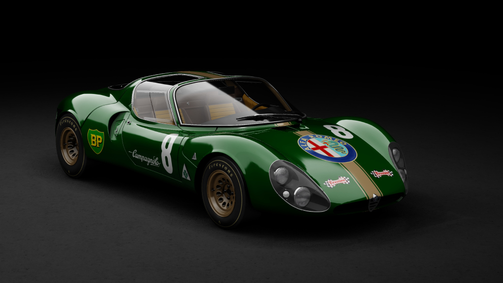 GTC60 Alfa Romeo 33 Corsa · green8