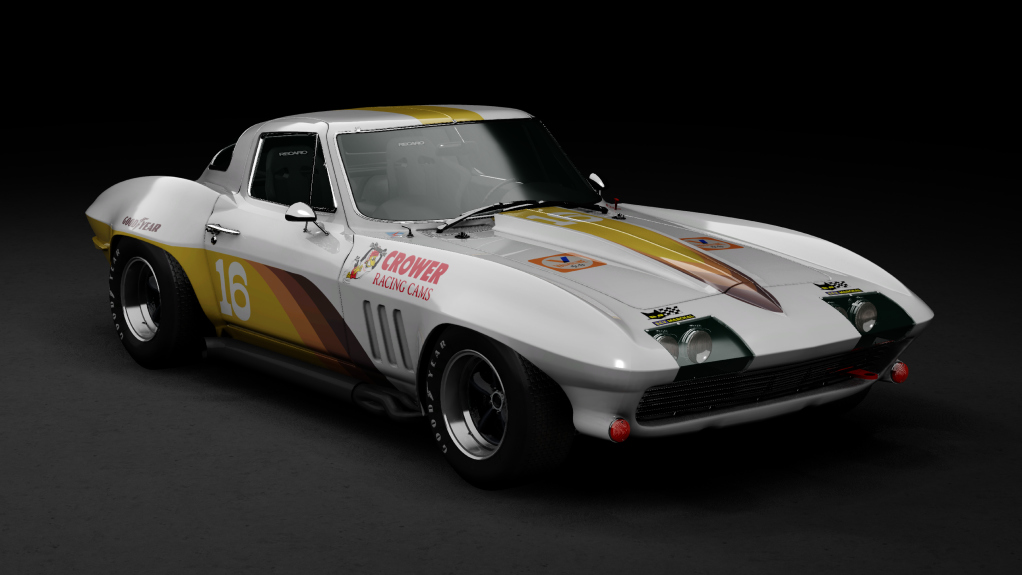 GTC60 Chevrolet Corvette 1967 · bronzestripes4k