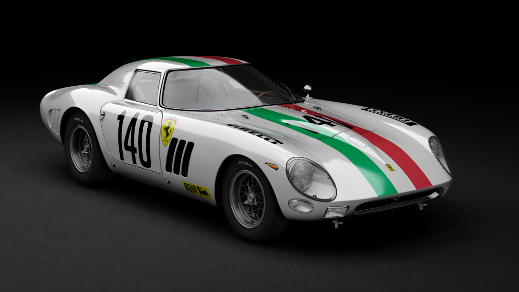 GTC60 Ferrari 250 GTO Series II · white140
