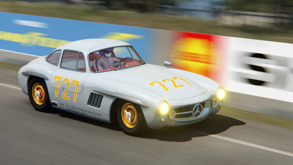 GTC60 Mercedes-Benz 300SL · 727_the_purple_helmets
