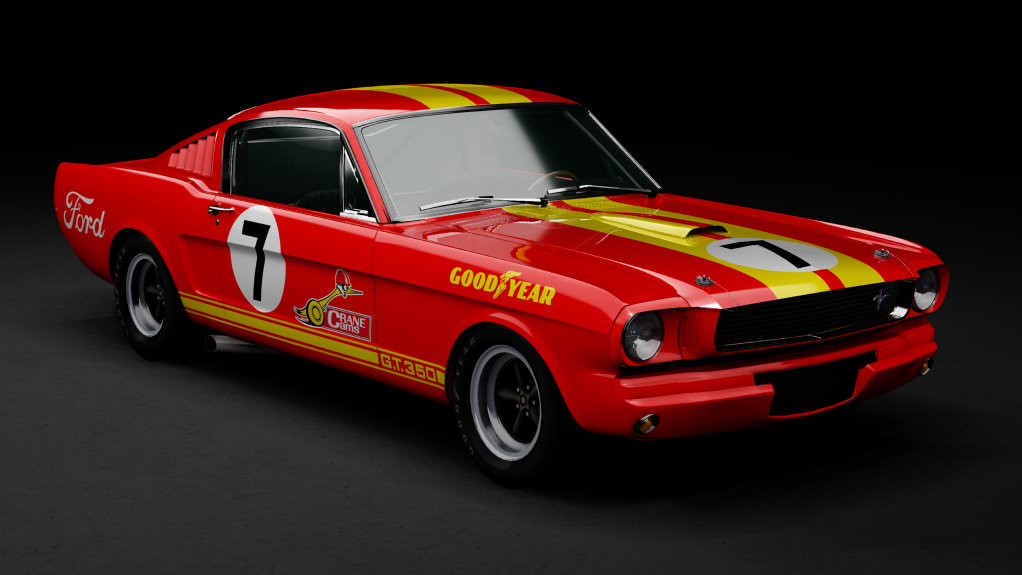 GTC60 Shelby Mustang GT350R · red4k