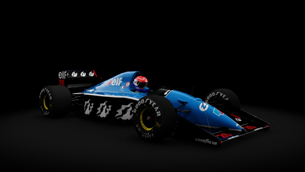 ASR Formula 1991 - Ligier JS35B (THR) · 26_comas_r8_r9