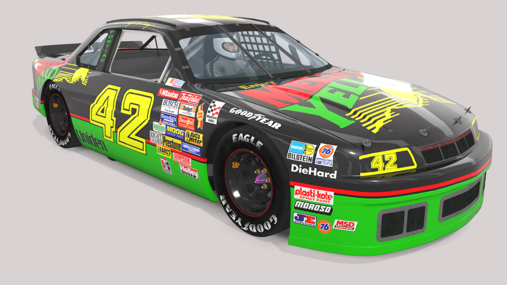 Stock Car 90 Oval · 42_MelloYello_KPet