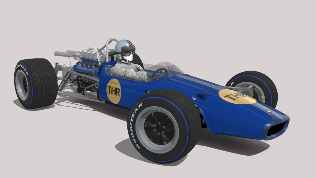 GPL Brabham BT24 · blue