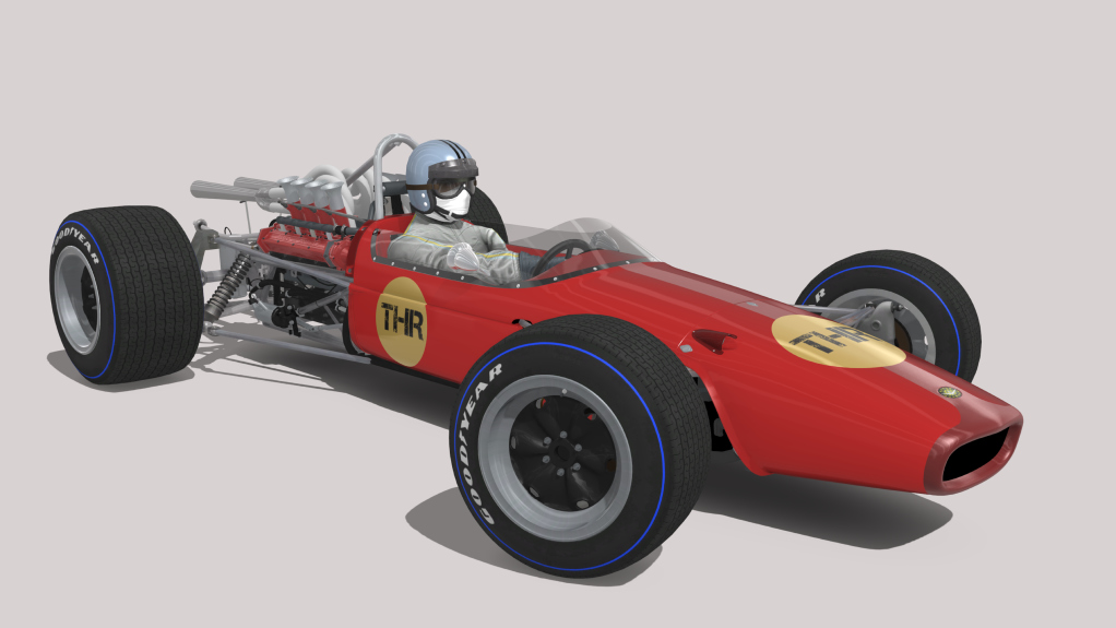 GPL Brabham BT24 · red