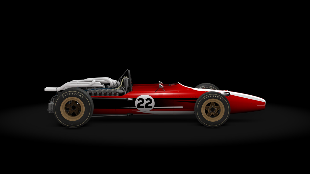 GPL Ferrari 312 · 22-flashor-red