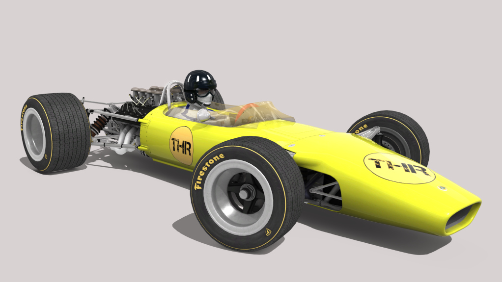 GPL Lotus 49 · yellow