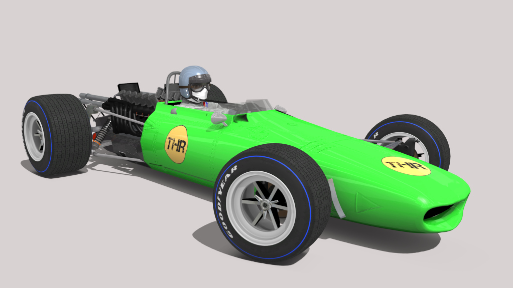 GPL Mclaren M5A · green