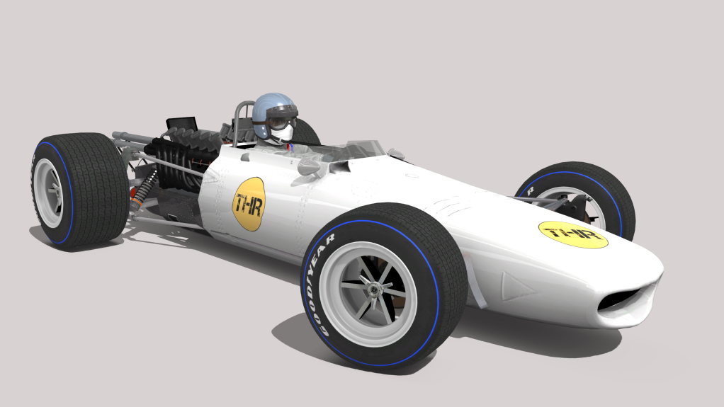 GPL Mclaren M5A · white