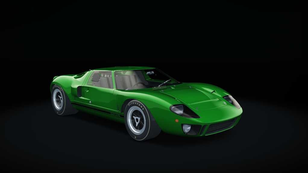 Ford GT40 · green