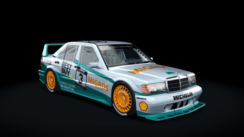 Mercedes-Benz 190E 2.5-16 Evolution II - THR TTM · 3_fleury_ttm2025