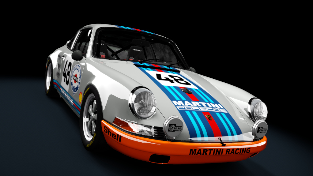 TCL 70s Porsche 911RS 2.7 · 48_Martini_Racing