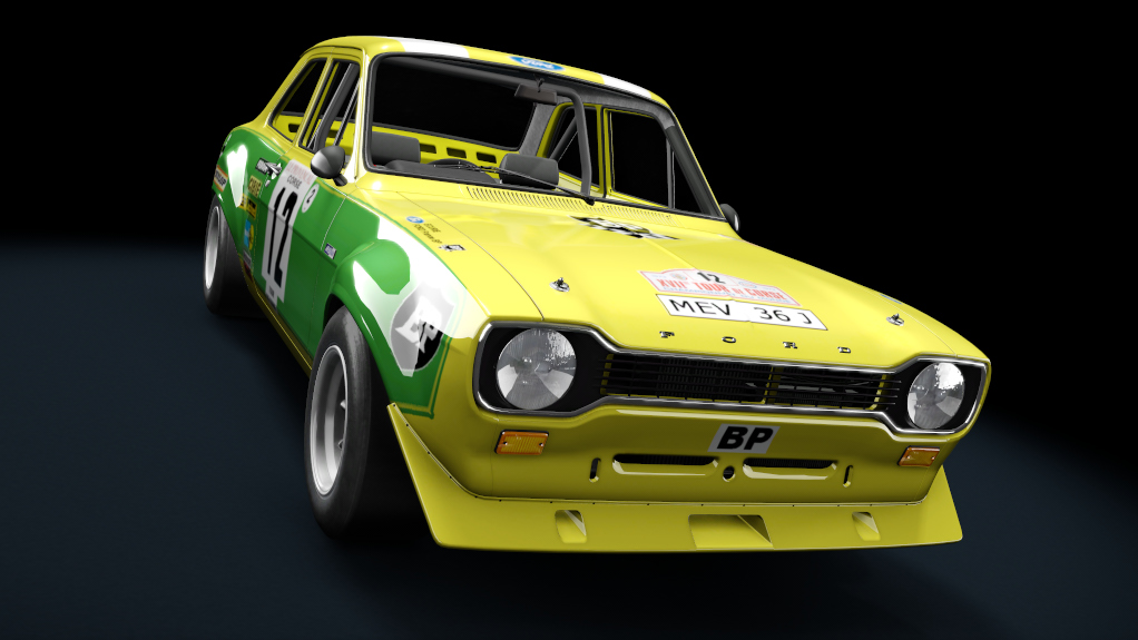 TCL 70s Ford Escort · 12tdc73
