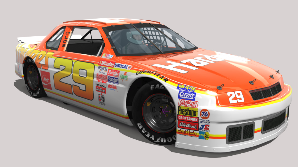 Stock Car 90 Oval THR · 29_Hardees_Cale