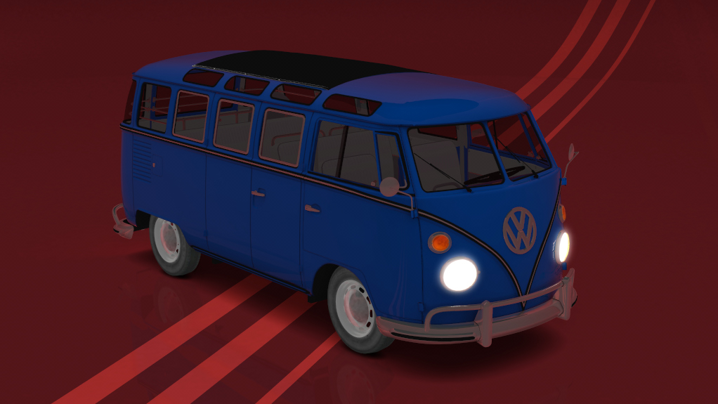 VAC TV Van - Type 2 · blue