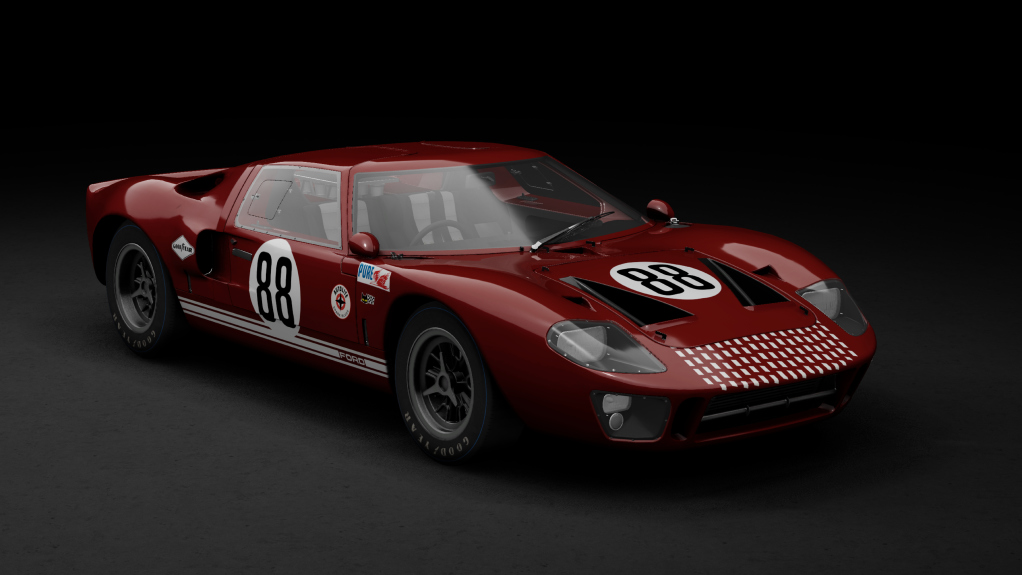 WSC60 Ford GT40 Mk1 · 88_daytona_1966
